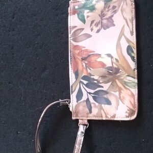 Floral Nine West Wristlet